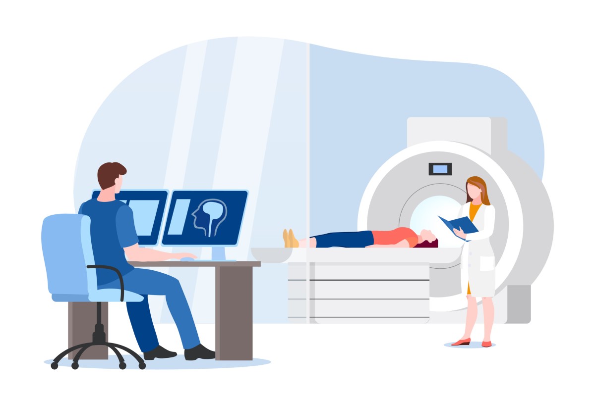 Naprava CT ali MRI - računalniška tomografija in magnetna resonanca