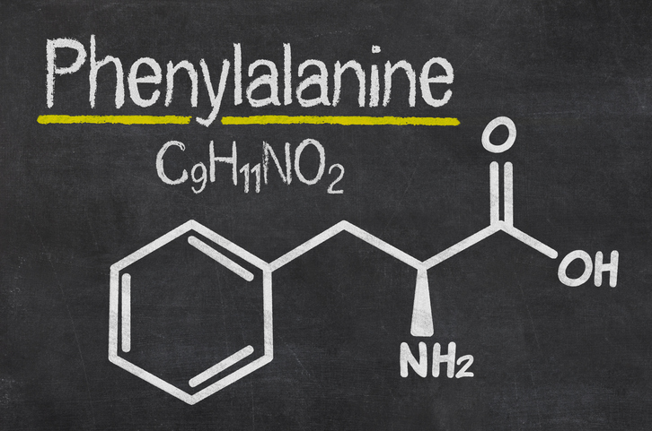 Kemijska formula fenilalanina