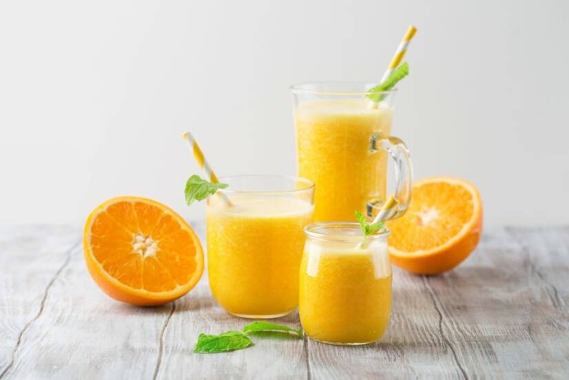 Pomarančni smoothie: 3 zdravi recepti kot naravni vir vitamina C?