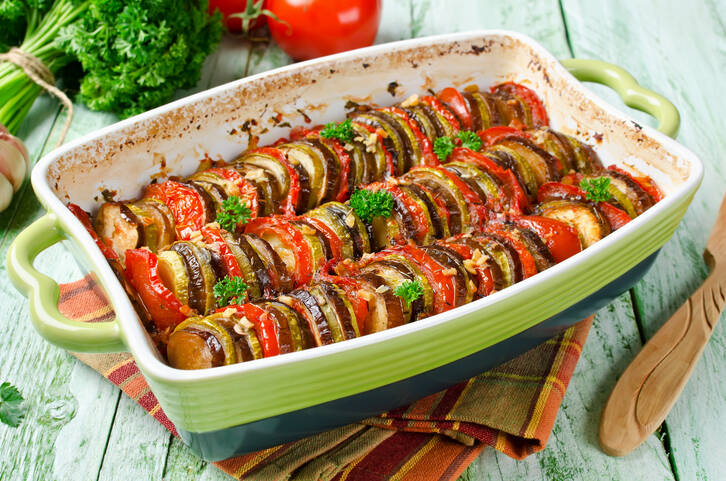 Tukaj je naš recept za zdravo ratatouille?